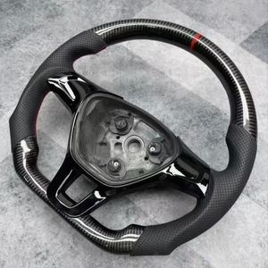 Volante Clásico de Cuero de 3 Radios Perforado para VW JETTA <span class=keywords><strong>GTI</strong></span> Magotan Passat Tharu Variant <span class=keywords><strong>Polo</strong></span> - <span class=keywords><strong>Venta</strong></span> al por Mayor, Gran Oferta - Product Image 1