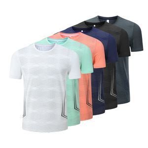 Camiseta Deportiva de Secado Rápido con Estampado de Camuflaje, Camiseta Deportiva para Hombre, Venta al Por Mayor - Product Image 1
