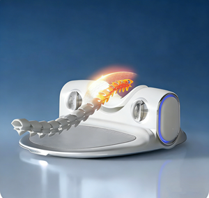 Dispositivo di Trazione Cervicale 4D <span class=keywords><strong>Dinamico</strong></span> con Calore e Aromaterapia, Massaggiatore per Alleviare il Dolore alle Spalle per Casa e Ufficio - Product Image 4