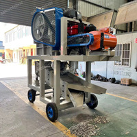 Concasseur à mâchoires compact PE150x250 fabriqué en usine avec criblage pour carrières, concasseur de granit, cibles personnalisées avec roulettes