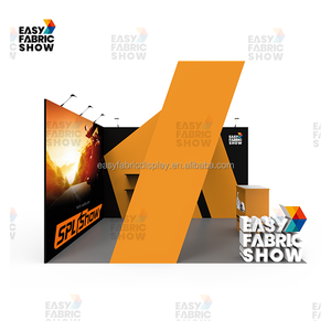 Équipement de salon commercial imprimé sur mesure stand d'exposition schéma de coque de fond d'entrée pour salons professionnels - Product Image 2