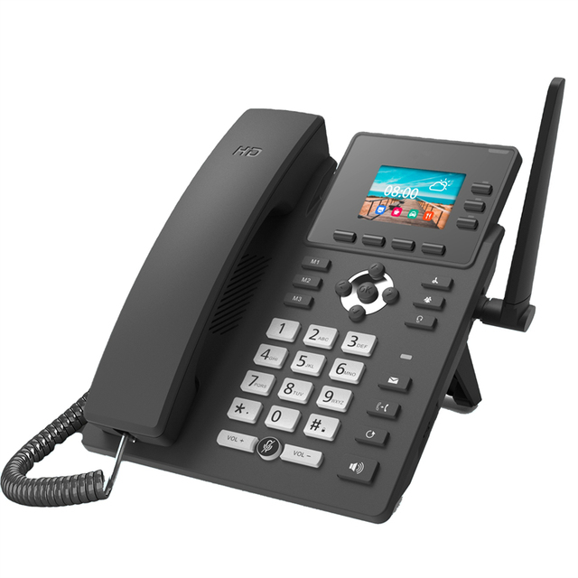 Professional Voip Phone 4G Full Bands WiFi Color Display IP Phone Conference POE Network IP Phones Office Business Hotel