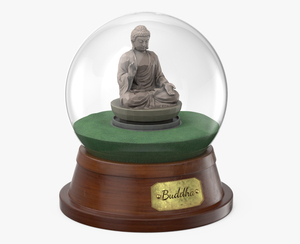 Globo de nieve de <span class=keywords><strong>Buda</strong></span> de recuerdo personalizado, globo de agua de <span class=keywords><strong>Buda</strong></span> - Product Image 1