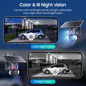 新款9MP WiFi <span class=keywords><strong>3</strong></span>镜头15X变焦太阳能电池板供电无线监控PTZ摄像机Ubox户外安全WiFi太阳能闭路电视摄像机 - Product Image 3