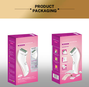 Afeitadora eléctrica con carga USB más vendida, dispositivo de depilación de área íntima, dispositivo de depilación <span class=keywords><strong>para</strong></span> mujeres - Product Image 2