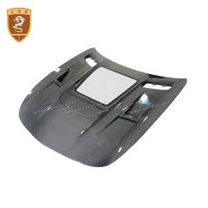Capot moteur en fibre de carbone pour Benz AMG GT, <span class=keywords><strong>prix</strong></span> le plus bas, capot en verre avec scoop - Product Image 3