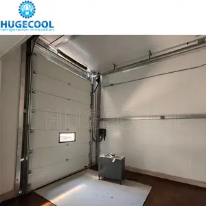 高架分段车库门物流系统使用供应商工厂透明滑动车库门