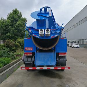 2019 removedor de esgoto tipo sucção, caminhão de limpeza de banheiro, caminhões à vácuo de esgoto para venda - Product Image 2