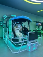 Simulador de Paracaidismo VR para Dos Jugadores, Máquina de Paracaidismo de Realidad Virtual 9D, Equipo de Experiencia de Vuelo para Parques de Diversiones