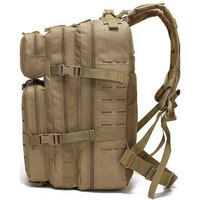 Sac à dos tactique extérieur étanche découpé au Laser 50L pour l'entraînement d'assaut Trekking pêche chasse et Camping pour la randonnée sportive