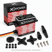 Servomoteur UAV 30 KG, engrenage en acier inoxydable, boîtier en aluminium CNC, servomoteur numérique sans balais, étanche, 0,10s, 8,4V, XQ-POWER S8135D