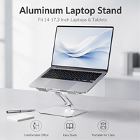 Support métallique personnalisé pas cher, support pour téléphone et ordinateur portable en aluminium