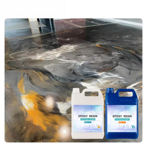 Pintura Epóxica Metálica 3D para Pisos, Kit de Resina Epóxica Líquida, Pigmentos de Color, Revestimiento Epóxico Metálico para Pisos - Product Image 1
