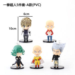 Vente en gros de figurines Saitama Genos Tatsumaki <span class=keywords><strong>Garou</strong></span> Q Version Figurals Jouets Poupées de décoration de voiture - Product Image 5
