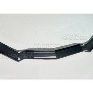 Spoiler avant en fibre de carbone véritable pour Chevrolet Corvette C8 ZR1 ZTK 2020-IN, kit carrosserie, accessoires auto - Product Image 6