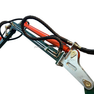 Rimorchio Forestale ATV per Carichi Pesanti da 2000 kg con Gru Idraulica Telescopica per Tronchi, Pompa Motore, Ingranaggi, Doppia Trave a C, Abilitato IoT, Certificato CE - Product Image 3