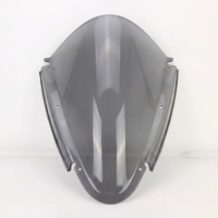Accessoires universels pour moto, pare-brise en acrylique PC, imperméable, anti-UV, résistant aux chocs, forme personnalisée, OEM, vente en gros, fournisseur d'usine