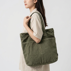 fourre-tout personnalisés en OEM 2025 Nouvelle marque pour dames Grande capacité Sacs fourre-tout en cuir vintage pour femmes - Product Image 1