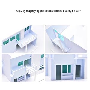 Maqueta de Edificio Residencial Schroder, Hecha a Mano, Diseño Creativo de Maestro, Escena en Miniatura, Plástico, Alta Definición, Escala 1:50 - Product Image 5