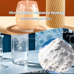 Celulosa Microcristalina de Grado Alimenticio para Bebidas como Espesante y para Mejorar la Estabilidad y Textura - Product Image 1