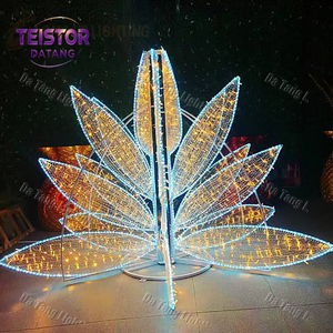 ไฟ LED ลายดอกทานตะวันสำหรับตกแต่งสวนกลางแจ้ง สนามหญ้า และงานเทศกาล - Product Image 6