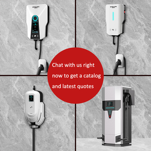 Nouvelle borne de recharge murale pour voiture électrique Simsukian SK-AC09 <span class=keywords><strong>22</strong></span> <span class=keywords><strong>kW</strong></span> AC, LED, IEC 62196-2 (Type 2 Mennekes), 32A, 220-480V, certifiée CE - Product Image 2