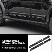 Protection latérale anti-rayures pour portières de voiture Jetour Travelers T2 Black Samurai, modification de couleur, protection 57 places