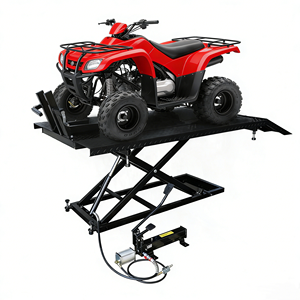 <span class=keywords><strong>Table</strong></span> élévatrice pneumatique pour <span class=keywords><strong>moto</strong></span> Osate Heavy Duty 1500LBS avec panneau latéral 185-810mm pour la réparation <span class=keywords><strong>de</strong></span> motos - Product Image 6