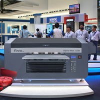 Impresora sistem kamera Ai Uv A2 opsional Printer UV ukuran 6250 I3200 kepala UV mesin cetak DTF untuk bahan keras dan lembut
