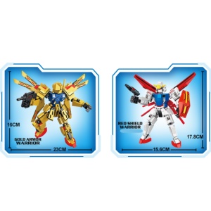 Mech chiến binh xây dựng khối thiết lập, chiến binh Mech kiến trúc đồ chơi, sáng tạo bộ sưu tập quà tặng, thích hợp cho bé trai và trẻ em 8-12 - Product Image 5