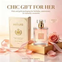 MRUIS Eau de Parfum Premium pour Femme, Arôme Longue Durée, Huile Essentielle Naturelle pour Rendez-vous Galants, Soirées et Usage Quotidien
