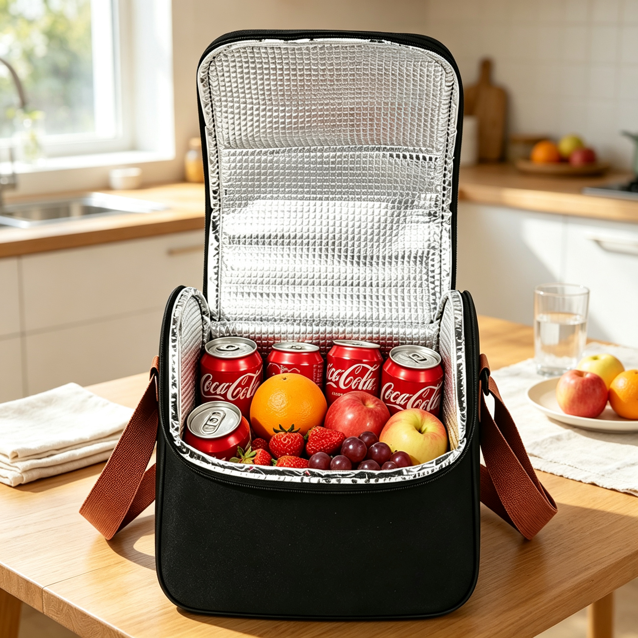 Thermal Insulated Polyester Lunch Cooler