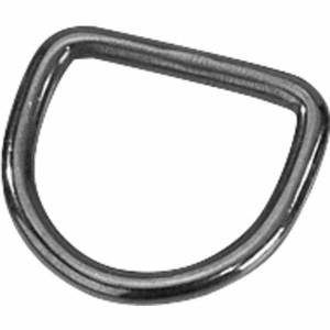 Anillo D de acero inoxidable 304 316 Anillo D con una oreja/orejas dobles bueno para el aparejo de correas de cuerda - Product Image 2