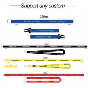 <b>Lanyards</b> With Logo Custom Printed <b>Polyester</b> Sublimation Strap Low Shipping Cost Manufacturer Neck Tool - Product Image 3
