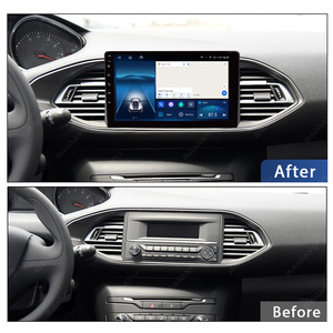 BAIDAYU Écran tactile multimédia pour voiture 9 pouces GPS USB CarPlay Android Auto Aide au recul Affichage IPS <span class=keywords><strong>Peugeot</strong></span> 308S 2015 - Product Image 5