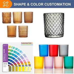 Vente <span class=keywords><strong>en</strong></span> gros de tasses <span class=keywords><strong>en</strong></span> <span class=keywords><strong>verre</strong></span> à pois colorés <span class=keywords><strong>en</strong></span> cristal soufflé à la main conception unique de tasse de boisson froide <span class=keywords><strong>pot</strong></span> à bougie <span class=keywords><strong>en</strong></span> <span class=keywords><strong>verre</strong></span> coloré pour la décoration intérieure - Product Image 3