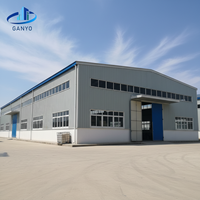 Structure en acier pour entrepôt moderne, fournisseur en gros OEM, sur mesure GANYO
