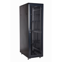 Armoire serveur réseau 19 pouces 27U pour centre de données, armoire de commutation réseau intérieure sur pied pour serveur, vente en gros