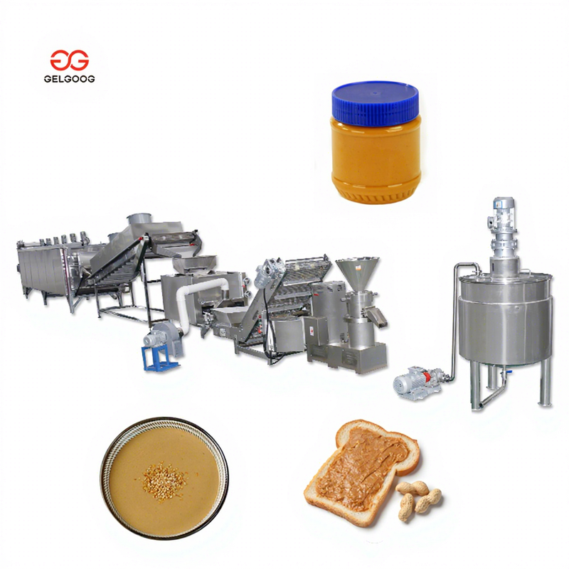 Automatic Roaster Nut Butter Processing Grinding