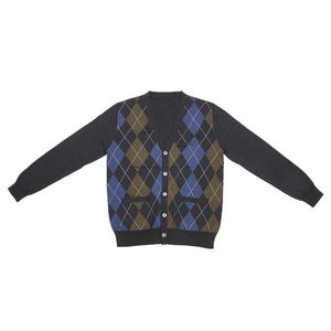 เสื้อสเวตเตอร์ถักแขนยาวคอวีสำหรับผู้ชายเสื้อสเวตเตอร์ถักผ้าแคชเมียร์แฟชั่นสำหรับฤดูใบไม้ร่วง - Product Image 6