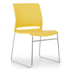 Chaise de visiteur empilable sans accoudoirs à structure métallique pour bureau, formation, personnel et salle de conférence – Offre Spéciale - Product Image 5