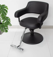 Matériel de coiffure, chaise de salon en cuir pour barbier, mobilier de coiffure, chaises de barbier pour coiffeur, beauté