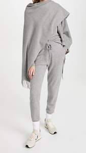 2023 GCS Custom autunno inverno donna scialle lavorato a maglia mongolo lana Cashmere <span class=keywords><strong>Poncho</strong></span> - Product Image 3