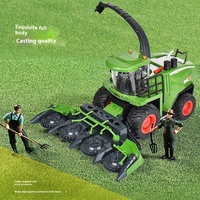 Camion télécommandé 6 canaux 1:24, tracteur agricole électrique, véhicule de transport agricole, modèle avec portée de 80 m, contrôleur AA, pour agriculteurs