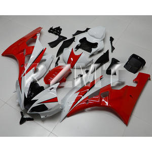 ชุดแฟริ่งรถมอเตอร์ไซค์ YAMAHA YZF R6 ปี 2006-2007 YZF-R6 YZF600  วัสดุ ABS ฉีดขึ้นรูป ชิ้นส่วนตัวถังแบบกำหนดเอง ชุดแฟริ่ง Y0607-109a - Product Image 3