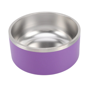 Contenitore di alimentazione per cani di grandi dimensioni design antiscivolo 64oz cibo acqua in acciaio inox cane pet ciotole - Product Image 4