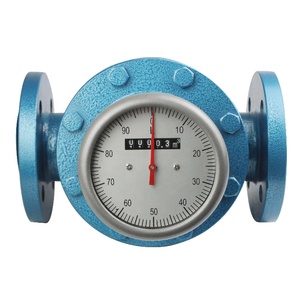 Analog Mechanical Diesel Engine Fuel Flow Meter with Oval Gear Stainless Steel Flanged Connection - Product Image 5