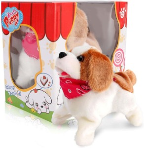 Giocattolo Interattivo Cucciolo Unisex, Cane Ribaltabile con Capriole, Cammina, Si Siede, Abbaia per 1-7 Anni, Realizzato in Plastica e Peluche - Product Image 2