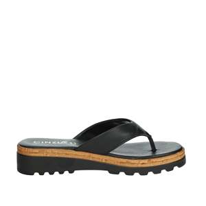 Cinzia <b>Soft</b> Women's Flip Flops Black IAF2664-811 Platform Sandals - Product Image 3