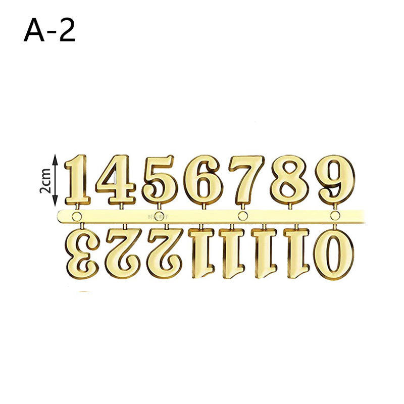 2 cm oro - Numero arabo